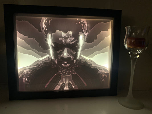 Black Panther Lightbox: Chadwick Boseman Wakanda Decor (8x10)