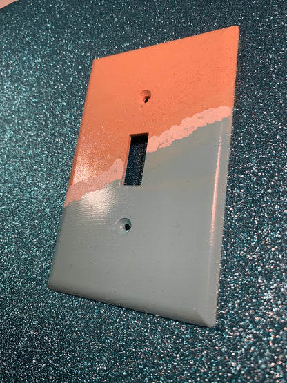 Hand Painted Beach Light Switch Cover Plate