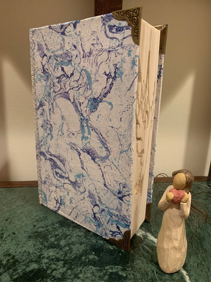 Dove of Peace Book Fold Art: Religious Home Decor