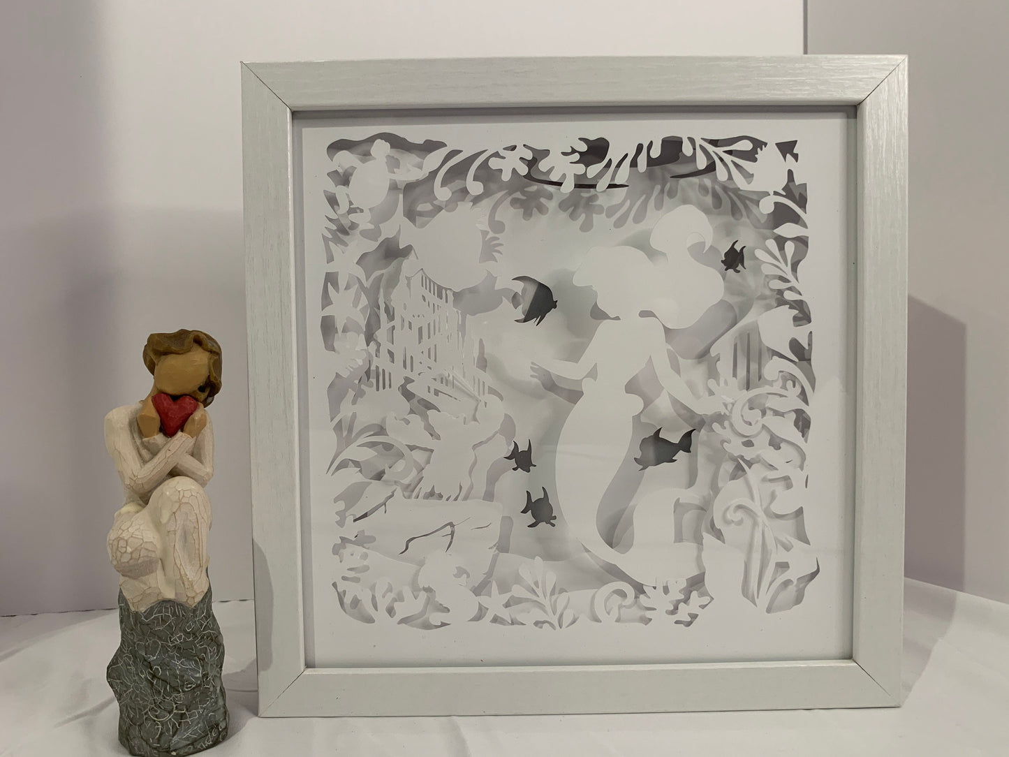 Ariel Shadow Box: The Little Mermaid, Under the Sea Decor