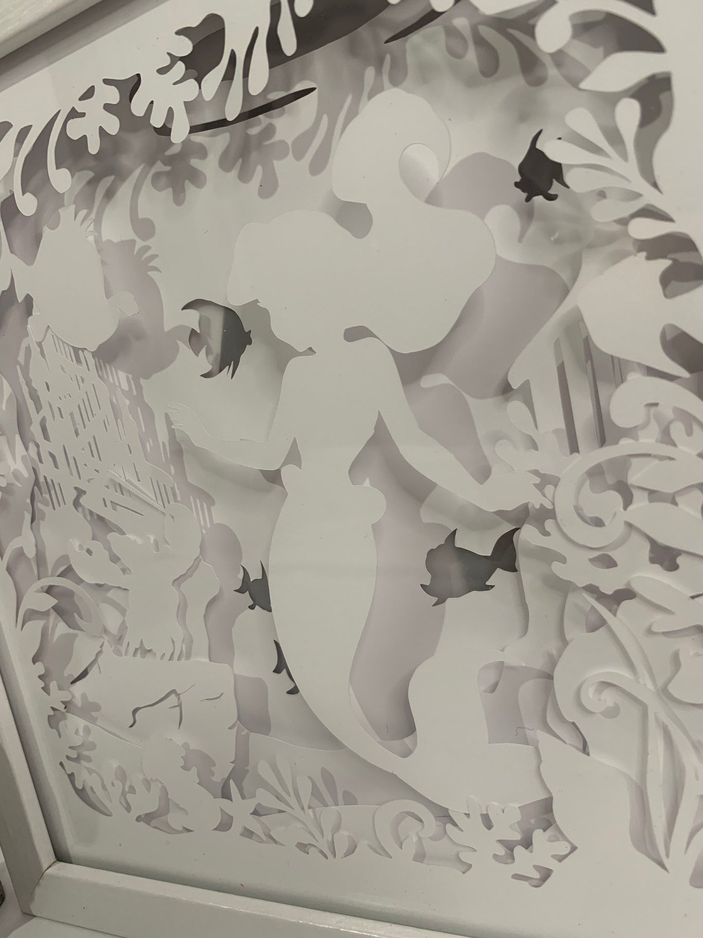 Ariel Shadow Box: The Little Mermaid, Under the Sea Decor