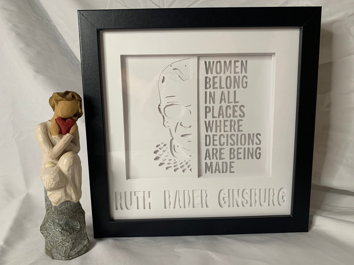 RBG Lightbox: Ruth Bader Ginsburg Shadow Box Lamp