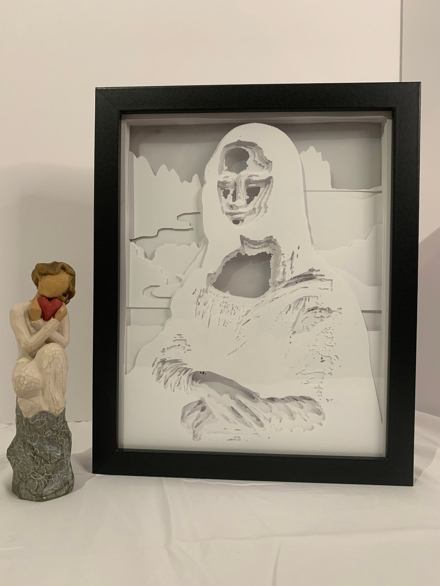 Mona Lisa Light Box: Leonardo Da Vinci LED Wall Art (8x10)