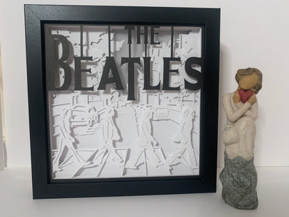 The Beatles Abbey Road Lightbox: LED Shadow Box Frame