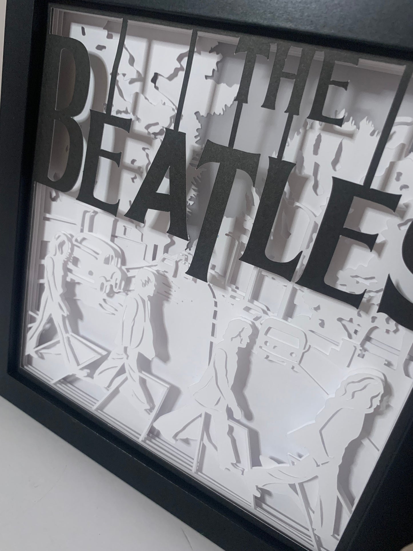 The Beatles Abbey Road Lightbox: LED Shadow Box Frame