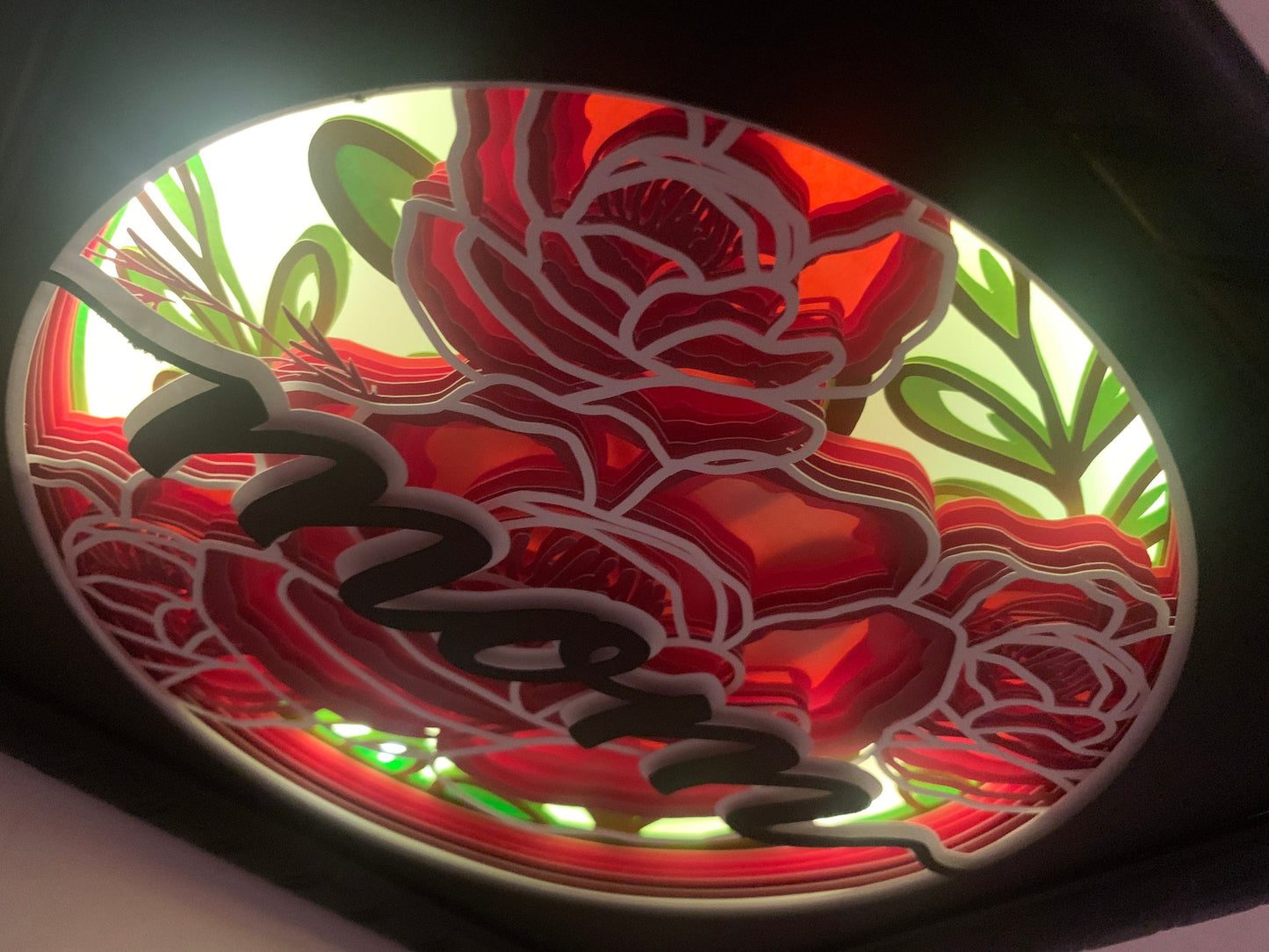 Mom frame, Mother Light lighted Shadow Box, Shadowbox Frame, Beautiful decor, unique gift for Mom Grandmom Sister Friend Daughter