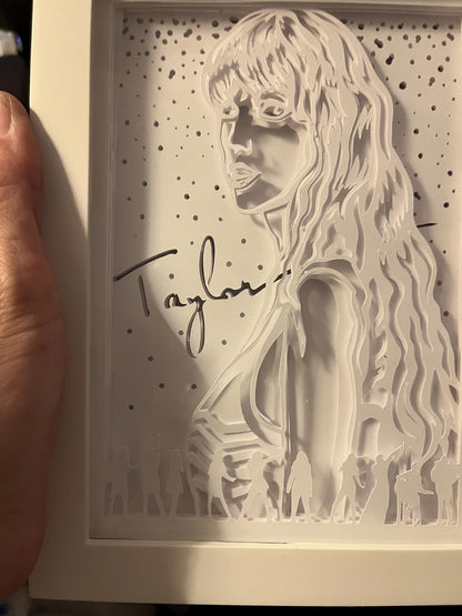 Taylor Swiftie Shadow Light  Box: Swiftie LED Frame
